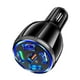 thumbnail image 4 of Cargador rápido para coche QC3.0, carga rápida, USB, universal, multipuerto, 12 V-32 V, para teléfono de coche. Negro, 4 of 9