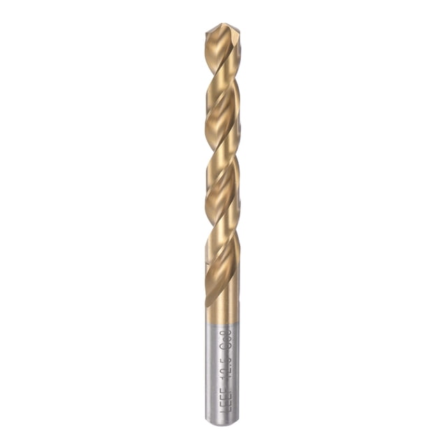 Helicoidal Barrena Unique Bargains 12,5mm Titanio Revestido HSS-E M42 Alta Velocidad