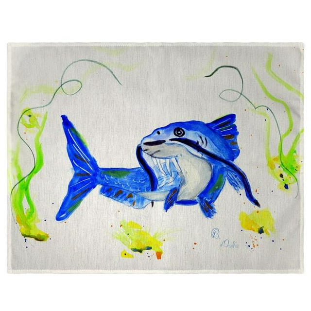 Betsy Drake PM741 Betsys Catfish Tapis de Place - Lot de 4