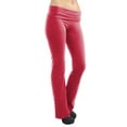 thumbnail image 2 of Vivian's Fashions Yoga Pants - Full Length (Junior and Junior Plus Sizes), 2 of 3