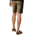 thumbnail image 2 of Ma Croix Mens Essential Chino Stretch Oxford Summer Flat Front Dress Shorts, 2 of 5