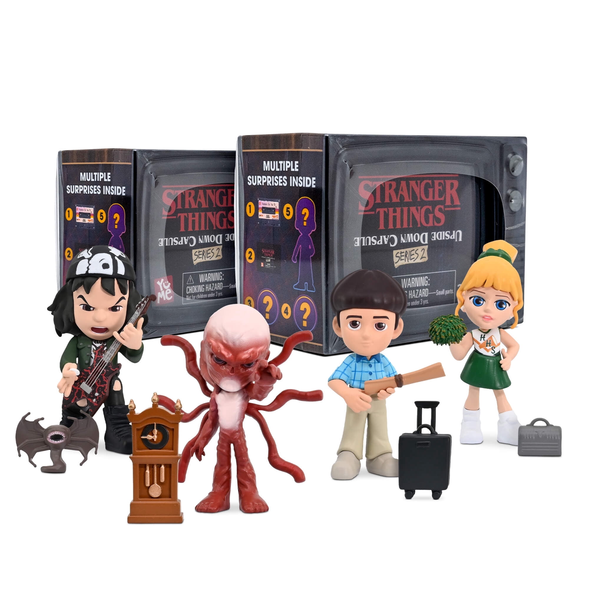 Stranger Things Void Series Eleven Action Figure Set with Cassette