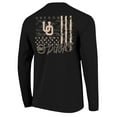 thumbnail image 4 of Men's  Black Oregon Ducks OHT Camo Overlay Comfort Colors Long Sleeve T-Shirt, 4 of 4