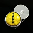 thumbnail image 4 of Yellow Snake Sew-On Button Glass Eyes, 4 of 7