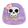 thumbnail image 2 of Bolso Bandolera de Halloween | Personajes de Dibujos Animados | Calavera Rosa | Material: Poliéster | Tamaño: 25 X 25 Cm | 1 Unidad, 2 of 6