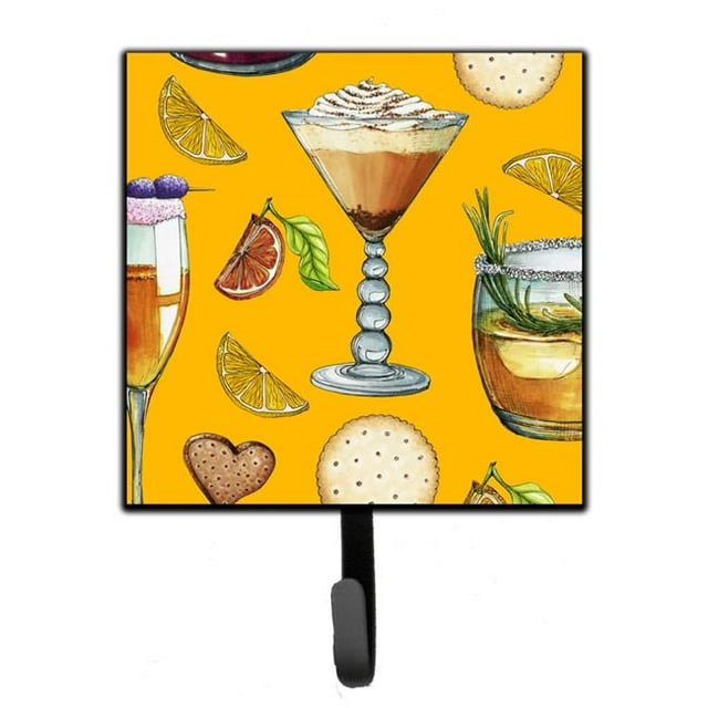 Drinks & Cocktails Gold Leash or Key Holder