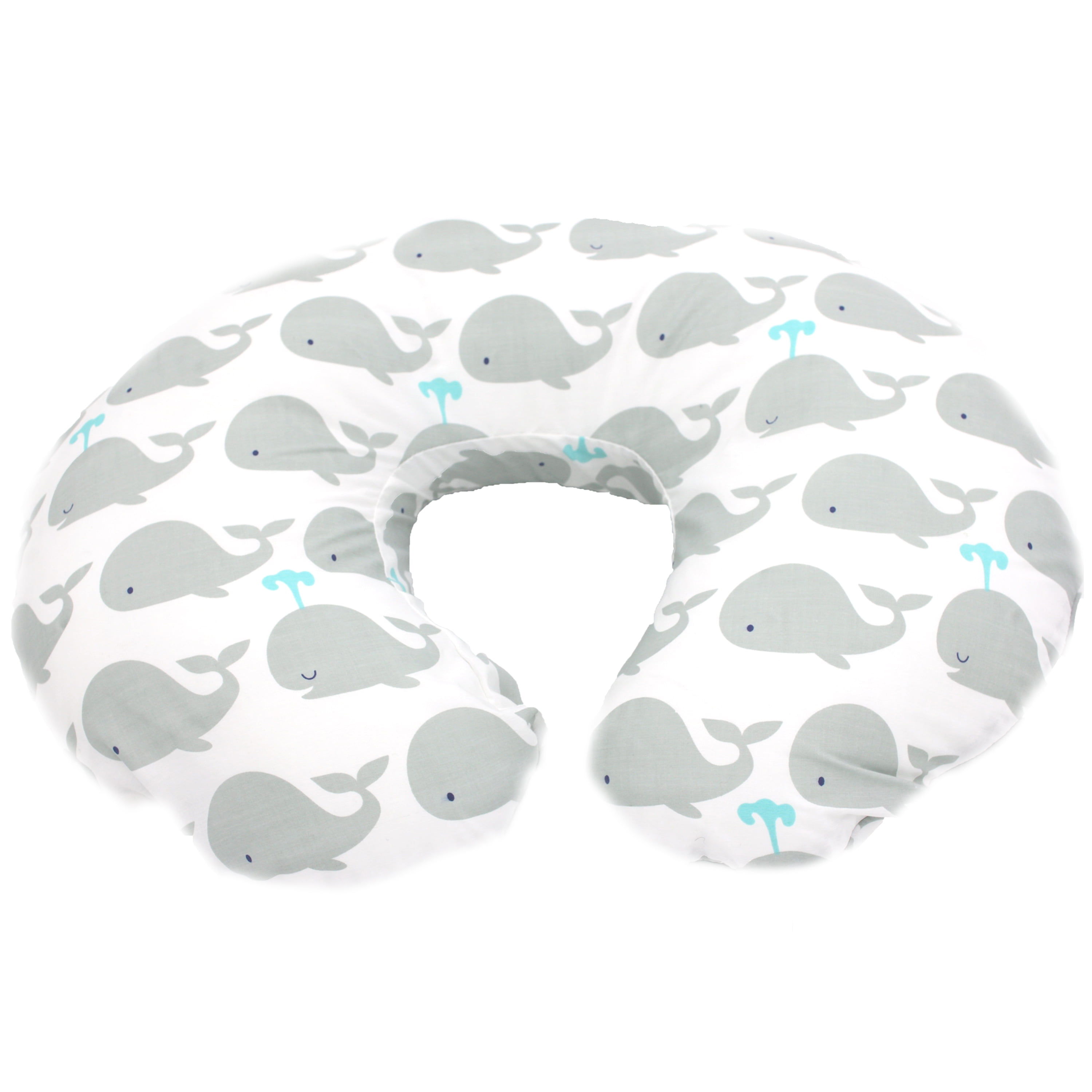 whale boppy pillow