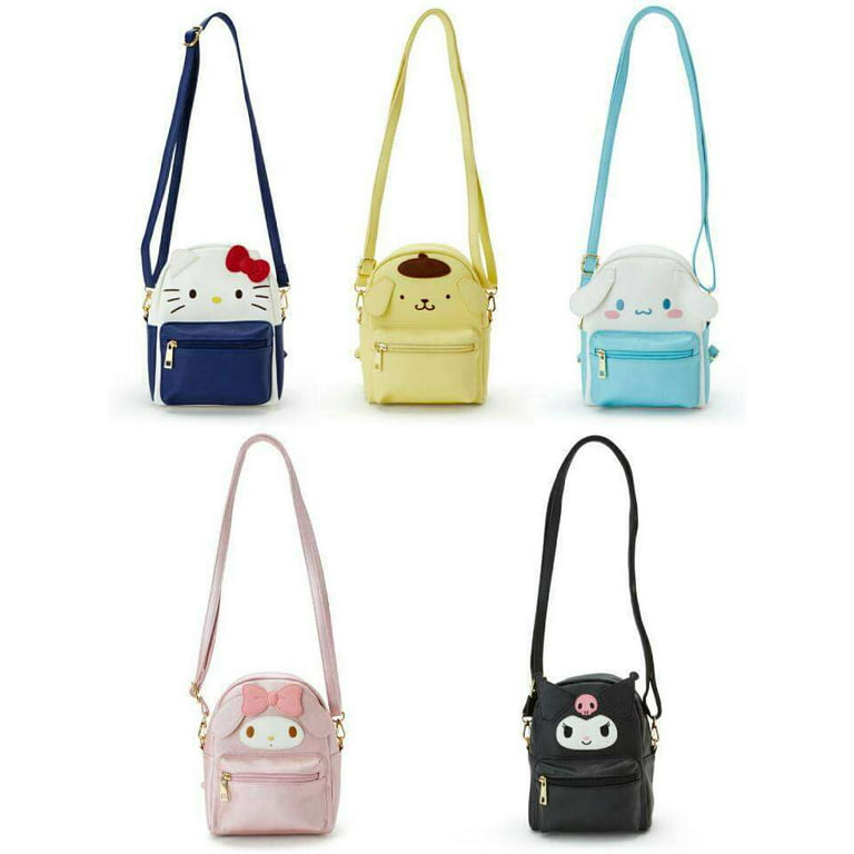 New Sanrio Handbag Kawaii Hello Kitty Cartoon Y2k Cute Leather All