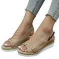 thumbnail image 3 of Fukaraa Open Toe Sandals Women Orthopedic Arch Support Comfort, 3 of 7
