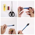 thumbnail image 4 of Scienceny Kit de combinación de tubos de aislamiento térmico de envoltura de Cable eléctrico de plástico de tubo termorretráctil Industrial de manga Herramientas eléctricas 328PCS NO1 Scienceny JJ14698-00B, 4 of 6