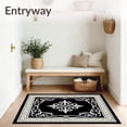 thumbnail image 3 of ODIKA 5x7 Machine Washable Non-Slip Area Rug, Classic Motif Low Pile Entry Ultra Soft Rug, None, 554178, 3 of 7