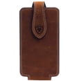 thumbnail image 4 of Funda para teléfono móvil ARIAT, unisex, piel para adultos, color marrón, 4 of 8