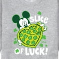thumbnail image 3 of Disney - Slice Of Luck - Men's Crew Neck Fleece Pullover, 3 of 5