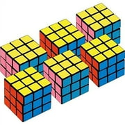 Mini Cubes Party Favors Cube Puzzle (6 Pack)