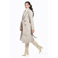 thumbnail image 2 of Abrigo largo con cinto Roman Fashion /Juvenil, 3013 (Cafe) cafe G, 2 of 5