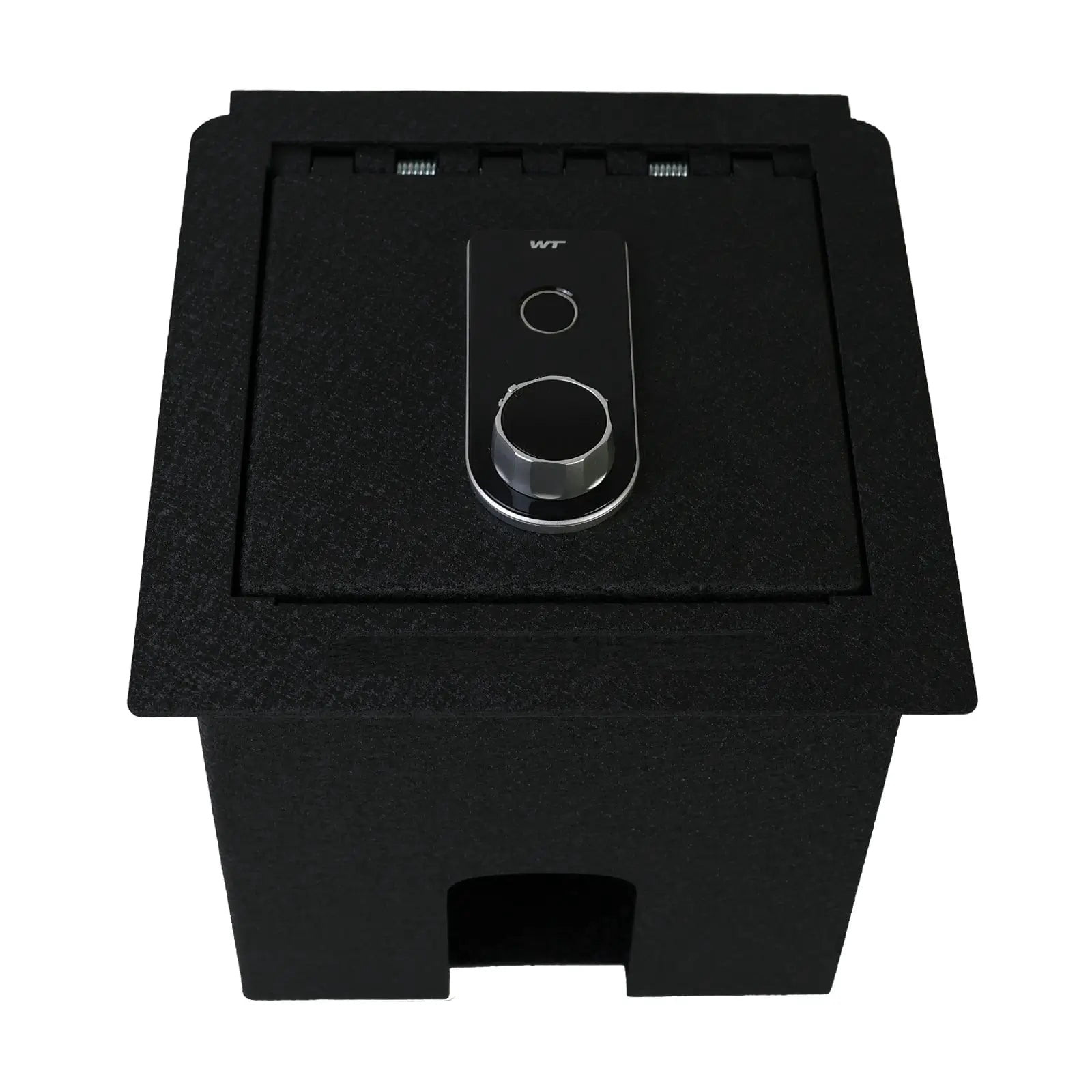 Console Safe Gun Safe for Car, WASAI Premium In-vehicle Console Gun Vault Lockbox Compatible with TOYOTA TACOMA 2016-2023 with Full Floor Console Model, Fingerprint Lock with Backup Key.