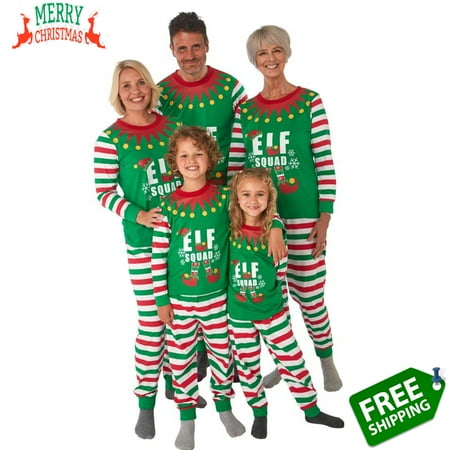 

Christmas Pajamas For Family - Family Christmas PJs Matching Sets Green