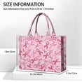 thumbnail image 3 of Large Capacity Tote Bag,Pink Breast Cancer Handbag Fashion Luxury Tote Bag,15.7"x13"x 5.1" Inches,Laptop Compatible, 3 of 6