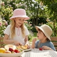 thumbnail image 5 of Tigivemen Outdoor Sun Hat for Toddler Breathable Wide Brim Fishing Hats Cartoon Prited Bucket Sunhats Size 1-3 Years, 5 of 7
