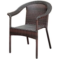 Furniture of America Arlie Contemporary Patio Chair, Espresso