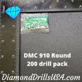 thumbnail image 3 of DMC 910 ROUND 5D Diamond Painting Drills Beads DMC 910 Dark Emerald Green, 3 of 3