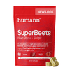 Humann SuperBeets Heart Chews Advanced - 3-in-1 Formula with Beetroot, Grape Seed Extract, & CoQ10, 60 Count