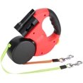 thumbnail image 1 of Cinturón de tracción de doble cabeza, cinturón para caminar retráctil para perros y mascotas Cuerda de tracción retráctil automática de doble cabeza (rojo) Rojo Verde RV1016-0124086FYD, 1 of 5