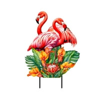 Briarwood Lane Flamingo Pair Metal Art