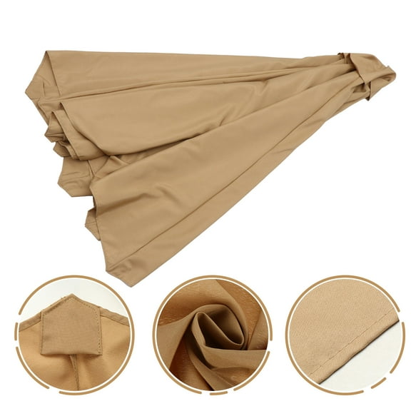 Worgeous  Parasol Thick Replacement Canopy Banana Patio Umbrella Travel