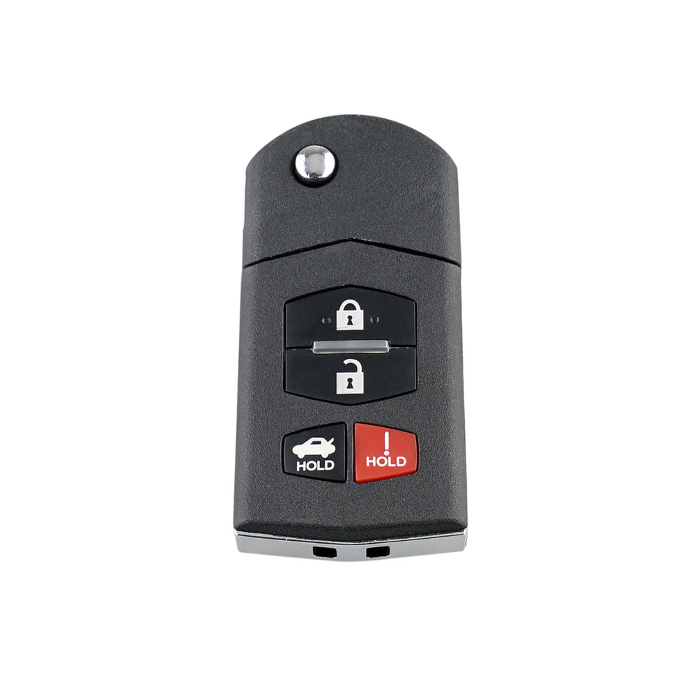 2x Car Transmitter Alarm Remote Key Control for 2010 2011 2012 2013 Mazda 3 4btn 