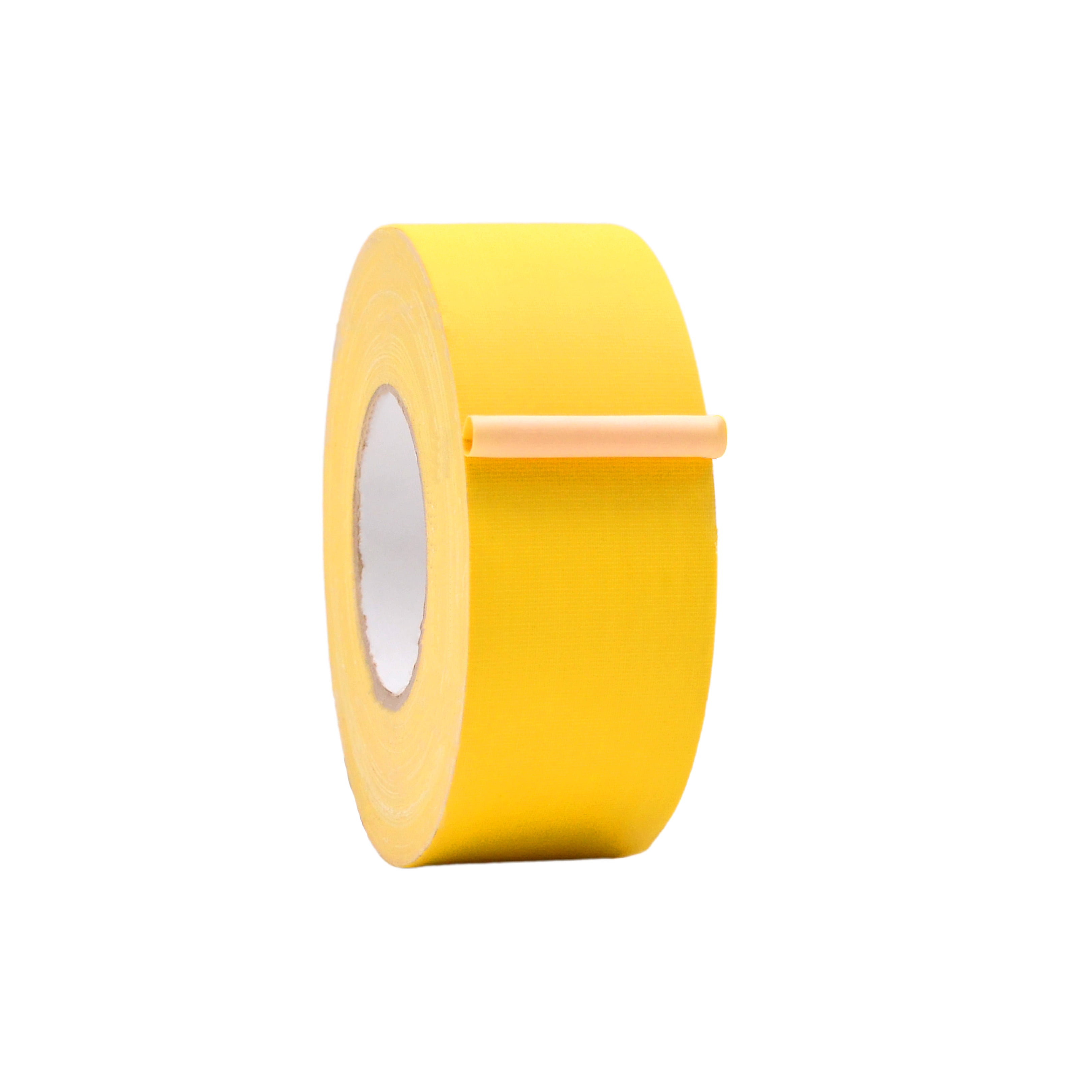 WOD Tape Yellow Gaffer Tape 2.5 inch x 60 yards No Residue