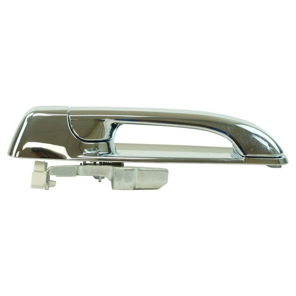 TRQ Outside Exterior Door Handle Chrome Rear LH Side for Jeep DHA49113 Fits select: 2005-2010 JEEP GRAND CHEROKEE, 2006-2010 JEEP COMMANDER