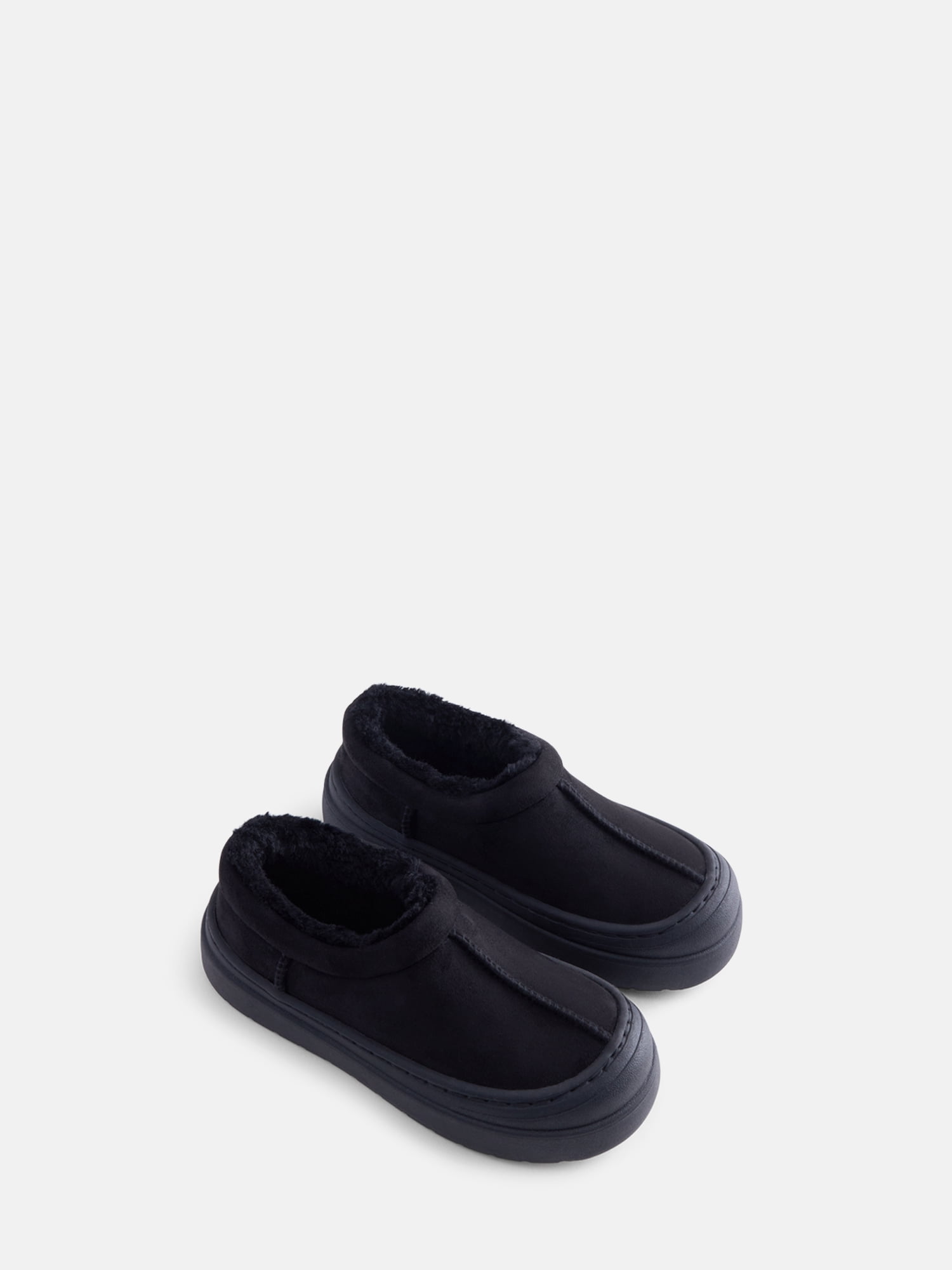 Wonder Nation Girls Bump Toe Cozy Slippers
