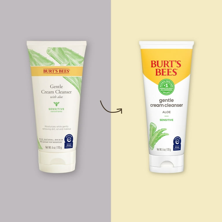 BURT'S BEES Sensitive Gentle Cream Cleanser (6oz) BURT'S BEES Sensitive Gentle Cream Cleanser (6oz)