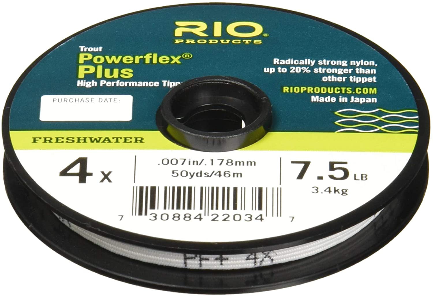 Clear Rio Fly Fishing Tippet Bass Tippet 30yd 12Lb Fishing Tackle