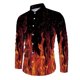 thumbnail image 3 of Camisas de manga larga de Halloween para hombre, camisa con estampado de cabeza de calabaza, camisa informal de calle para adultos, blusa con botones y estampado, traje de fiesta, 3 of 5