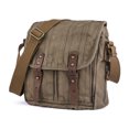 thumbnail image 2 of Gootium Messenger Bag Small Canvas Shoulder Bag Vintage Satchel Cross Body Purse, Green, 2 of 6