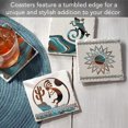 thumbnail image 5 of Thirstystone Southwest Fluidity 4-Pack Assorted Tumbled Tile Stone Coasters, 5 of 7