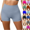 thumbnail image 5 of Aloohaidyvio Workout Cotton Shorts Women Seamless Scrunch Butt Lifting High Waisted Gym Booty Shorts, 5 of 5