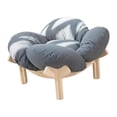 thumbnail image 1 of Flynix Lit de Sommeil pour Chat Polyvalent Portable Équipement pour Repos Chaton Été Gris, 1 of 10