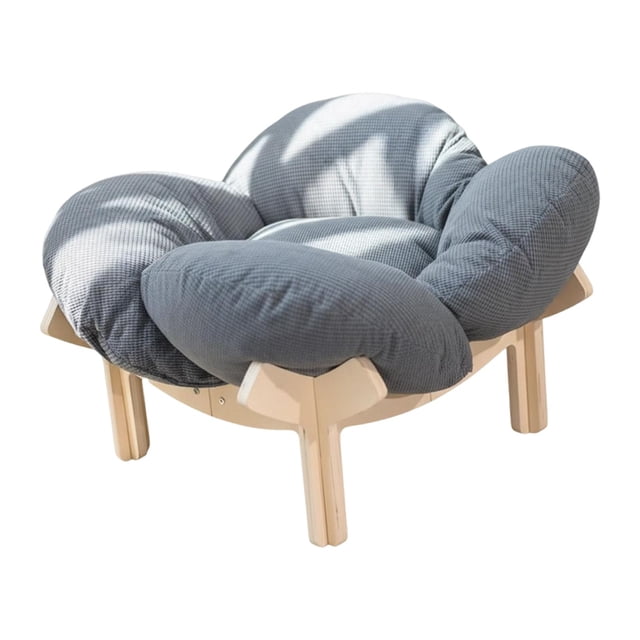 Flynix Lit de Sommeil pour Chat Polyvalent Portable Équipement pour Repos Chaton Été Gris