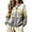 Grey-C, variant on Aihuaihua Christmas Sweaters for Women Fair Isle Snowflake Reindeer Button Down Open Front Long Sleeve Xmas Sweater Coat Christmas Gift Idea for Her Mom