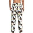 thumbnail image 3 of Goofa Rottweiler Printed Soft Pajama Pants for Men, Wide Leg Comfy Casual Lounge Yoga Pants-Large, 3 of 9
