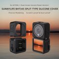 thumbnail image 2 of Funda de silicona para DJI Action 2 Camera Protecticve Cover Cage (doble pantalla), 2 of 9