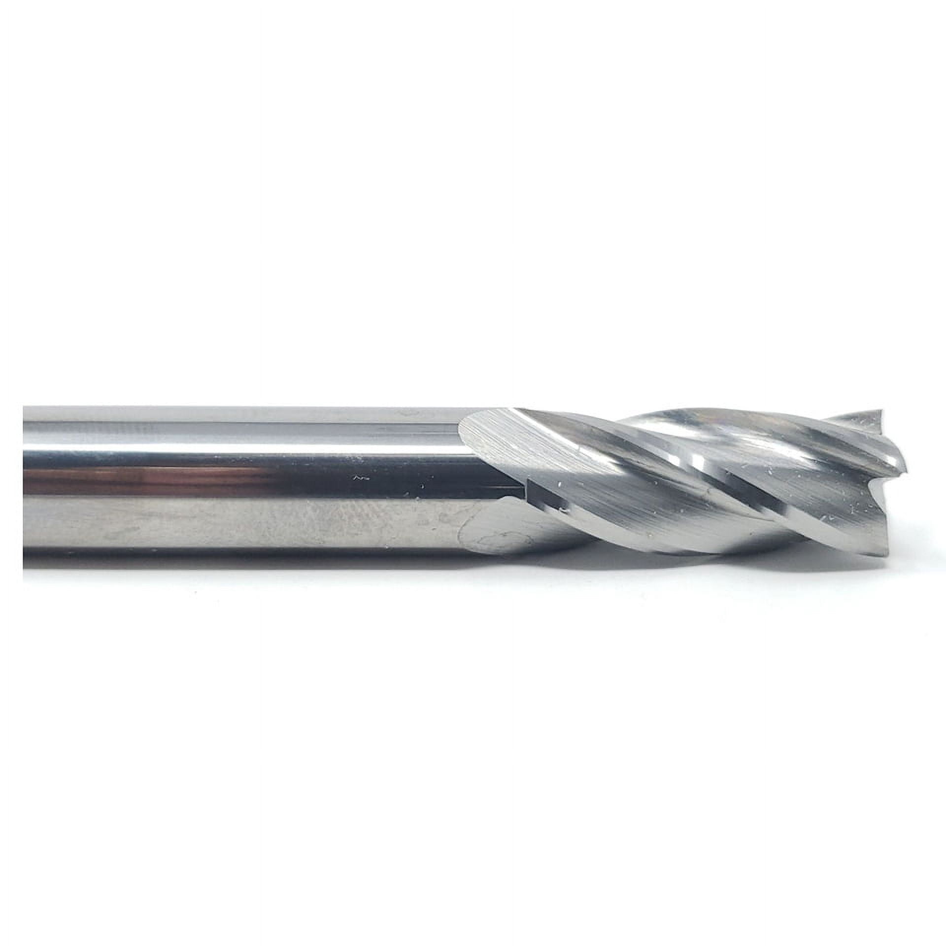 HELONGCO Solid Carbide End Mill, Model EM40375, 3/8" x 7/8" OAL 2 1/2", 1 Piece