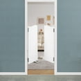 thumbnail image 3 of 32x42 Wood Swinging Door Wall-mounted Double Half Cafe Doors Saloon Bar W/ Hinge, 3 of 19