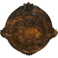 thumbnail image 3 of Ekena Millwork 26 3/8"W x 17 1/4"H x 1 3/4"P Marcella Ceiling Medallion (Fits Canopies up to 3"), Hand-Painted Rust, 3 of 4