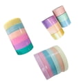 thumbnail image 1 of KLKCMS Notes Collantes Sphériques Ruban Décoratif Éducatif Coloré 18 Pcs 1.2 2.4 4.8cm, 1 of 9