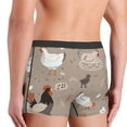 thumbnail image 5 of Bingfone Chicken Men'S Underwear - Casual Stretch Boxer Briefs-X-Large, 5 of 9