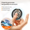 thumbnail image 4 of Foldable Double Sided Magnetic Cell Phone Stand,360° Adjustable Alloy Phone Holder for iPhone 17 16 15 14 13 Pro Max,Samsung Galaxy,All Smartphones,Decompression Fingertip Gyroscope, 4 of 8